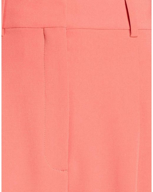 Theory Red Pants Triacetate, Polyester