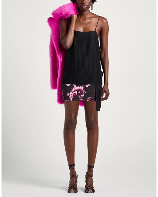Versace Jeans Couture Black Mini Skirts