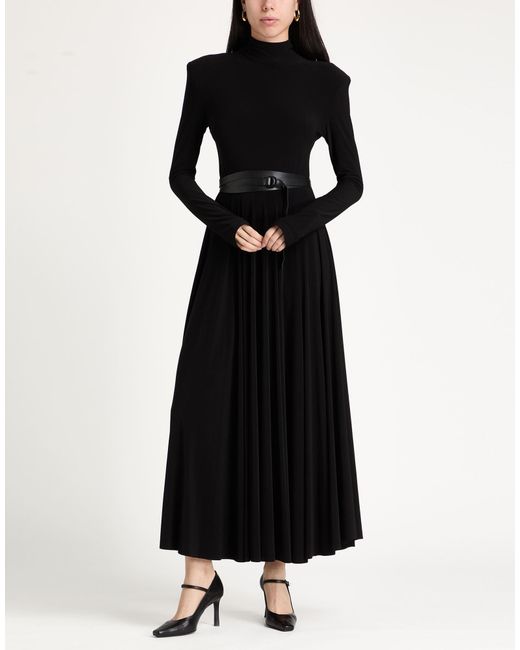 Norma Kamali Black Maxi Dresses