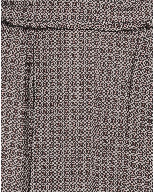 Elisabetta Franchi Gray Minirock