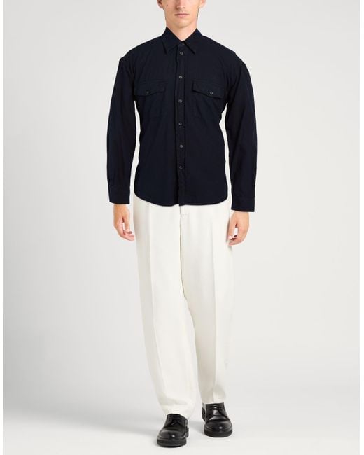 Barena Blue Shirt for men