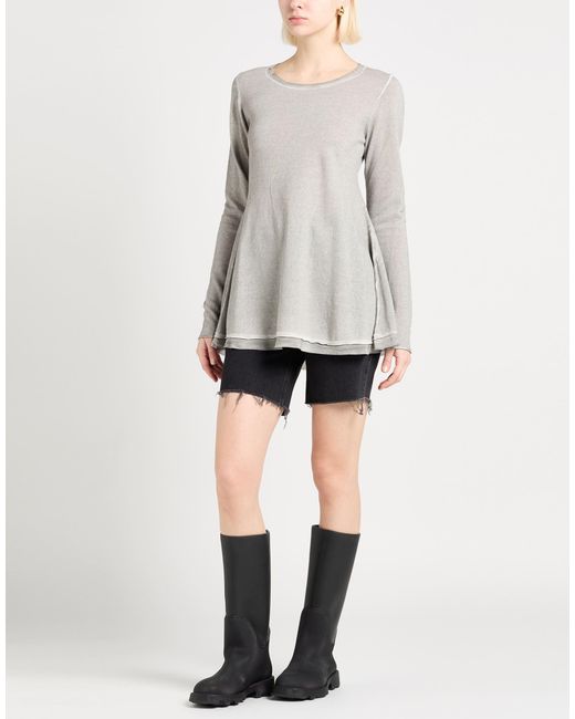 Pullover Rundholz de color Gray