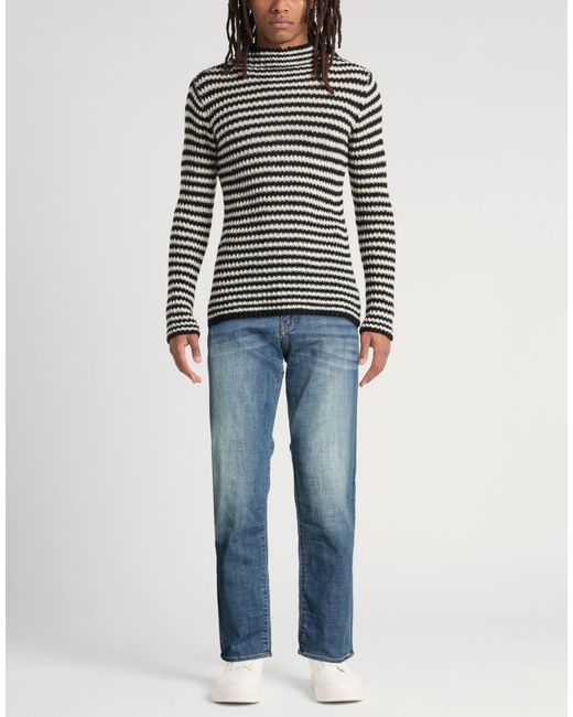 ARMANI EXCHANGE Blue Jeans Cotton, Polyester, Viscose, Elastane for men