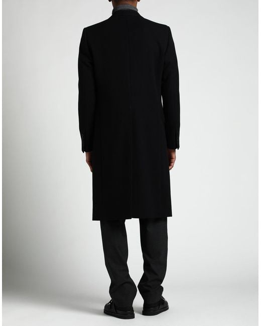 Abrigo Dolce & Gabbana de hombre de color Black