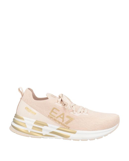 EA7 Natural Blush Sneakers Polyester
