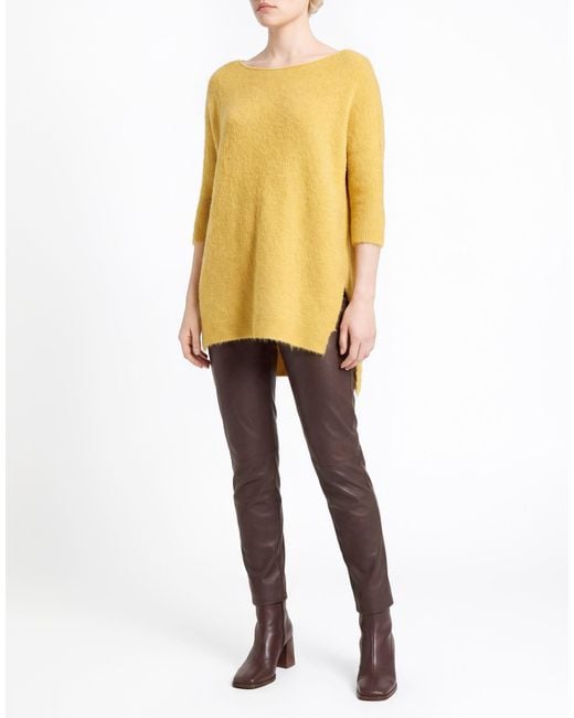 Pullover Kontatto de color Yellow