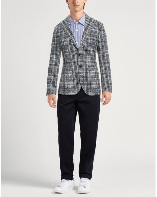 L.b.m. 1911 Gray Blazer for men