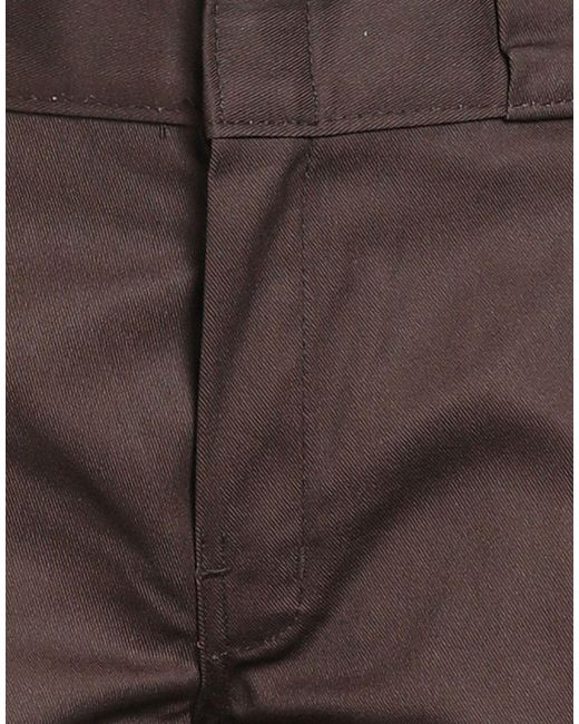Dickies Brown Pants Polyester, Cotton