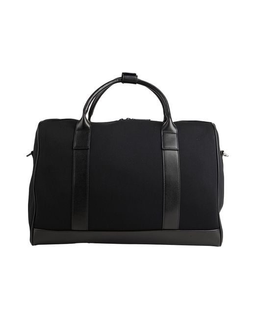 Bolso de viaje Cerruti 1881 de hombre de color Black