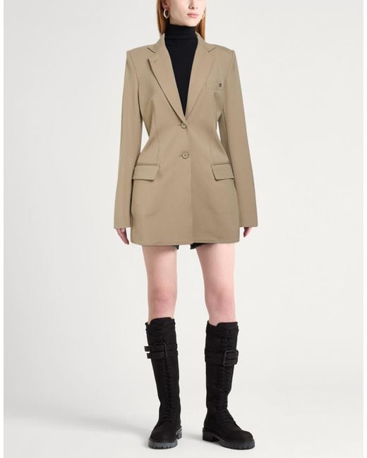Helmut Lang Natural Blazers
