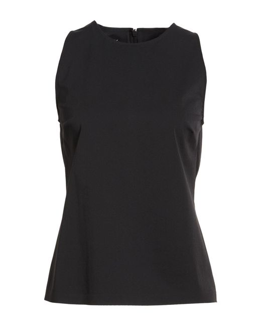 Max Mara Black Leisure Top Polyamide, Elastane