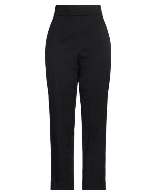 Forte_forte Black Pants Cotton