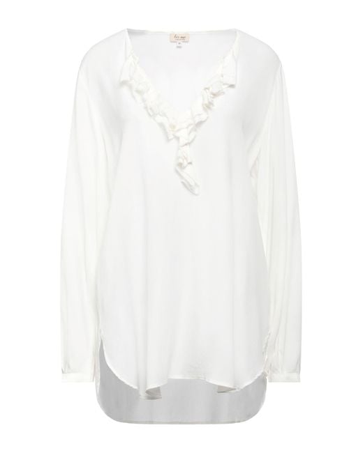 HER SHIRT HER DRESS White Top
