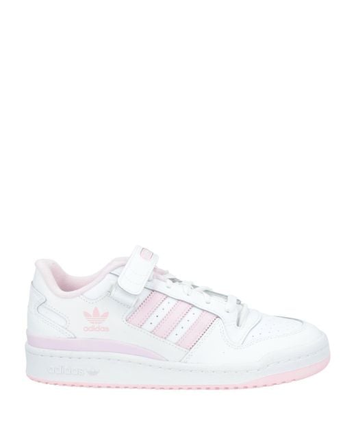 Adidas Originals White Sneakers Leather