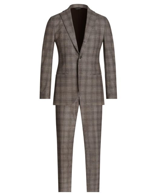 Bagnoli Sartoria Napoli Gray Suit for men