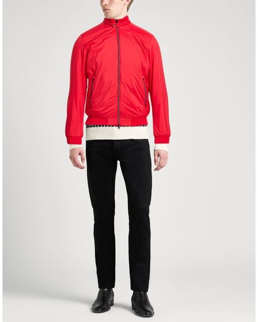 Herno Red Jacket for men