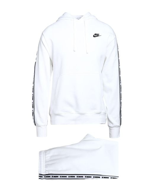 Nike White Tracksuit for men