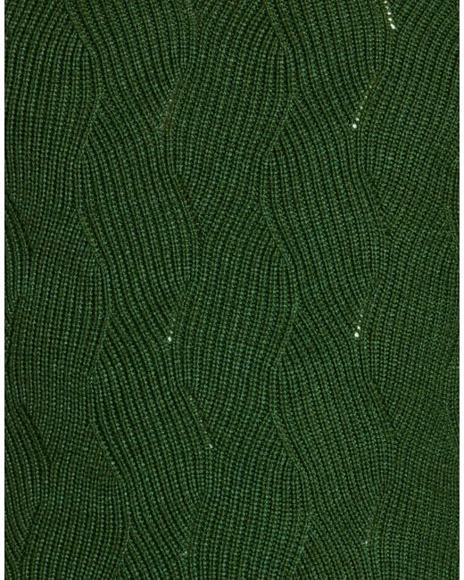 Moorer Green Turtleneck Wool for men