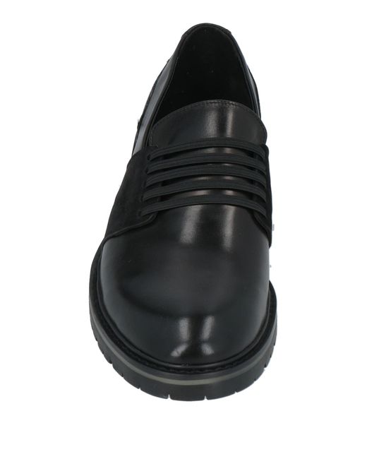 Frankie Morello Black Loafer for men