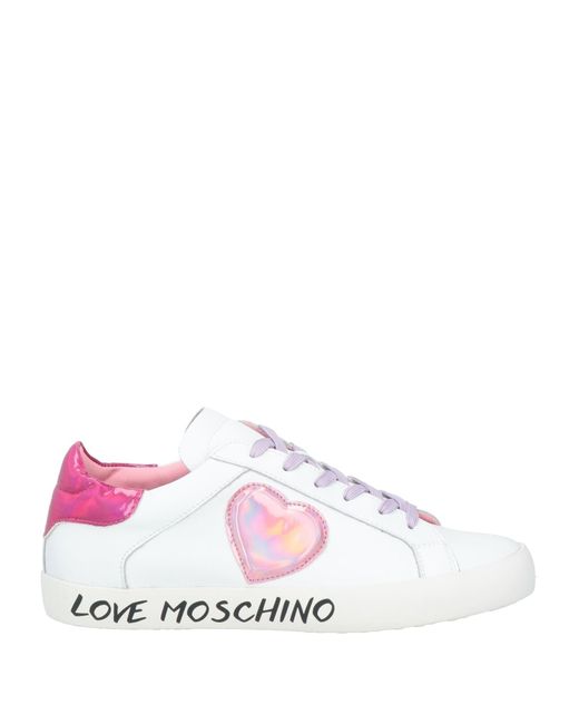 Love Moschino White Trainers