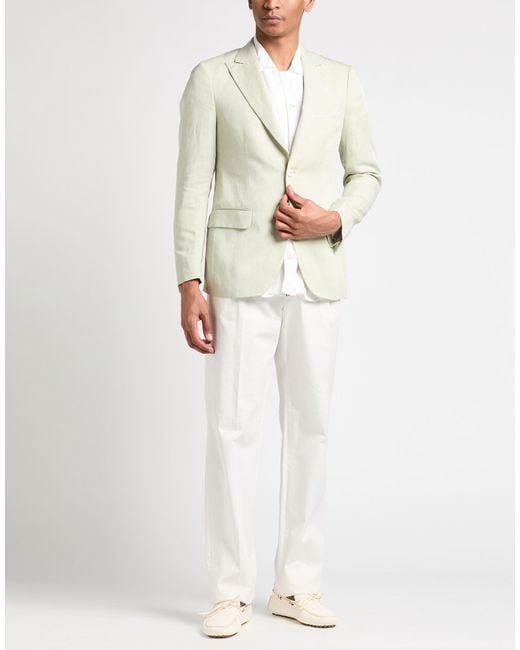 Boglioli Natural Light Blazer Lyocell, Linen for men