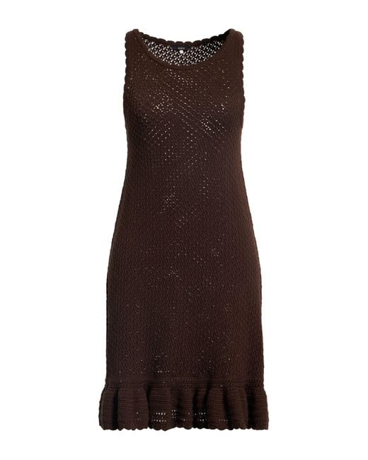 Robe Courte Idano en coloris Brown