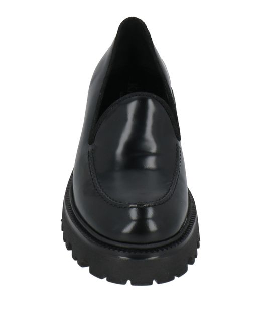 KARIDA Black Loafers Leather