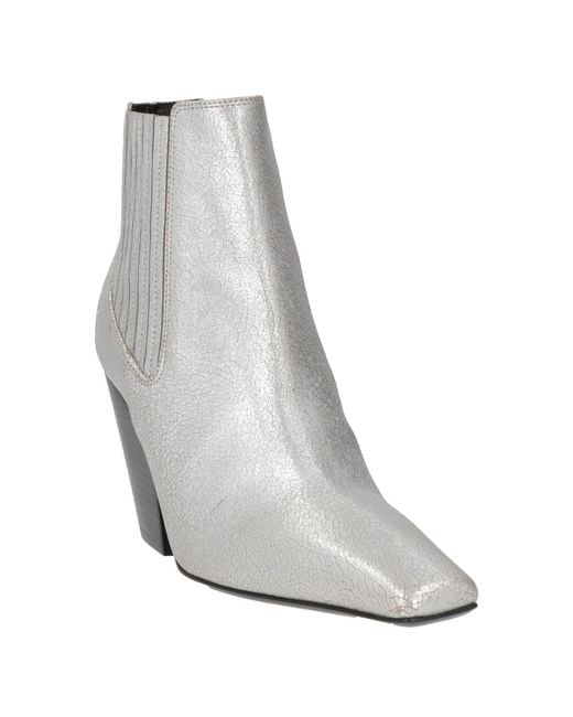 Casadei White Stiefelette