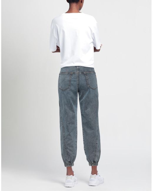 Loose Fit Mom Jeans Blue