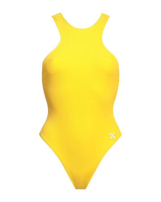 Bañador Off-White c/o Virgil Abloh de color Yellow