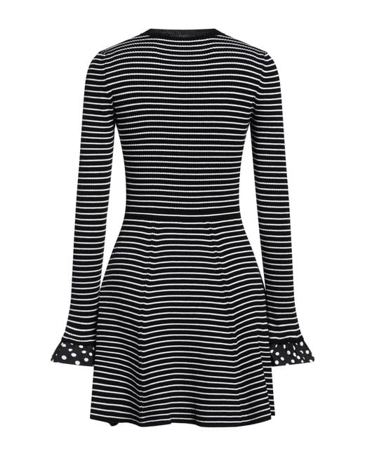 MSGM Black Mini Dress