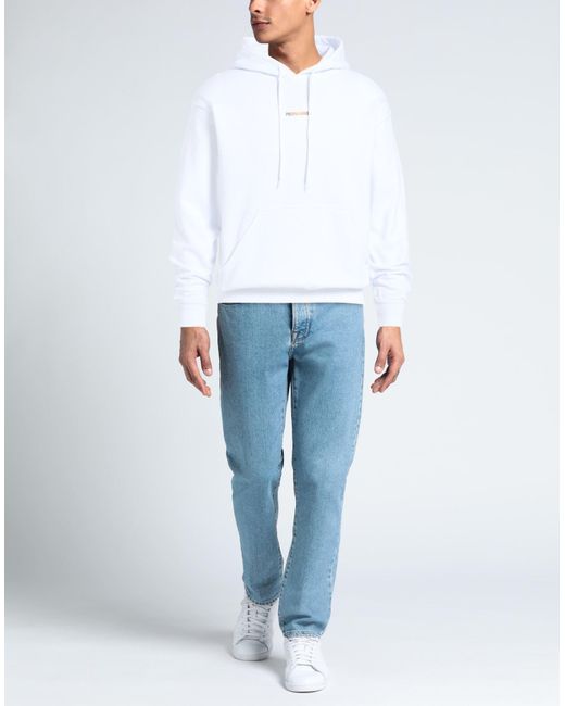 Propaganda White Sweatshirt Cotton for men