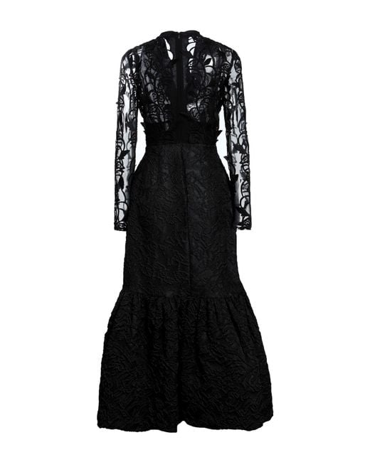 Elie Saab Black Maxi Dress