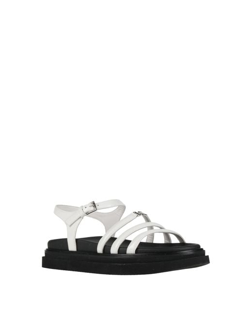 Hogan White Sandale