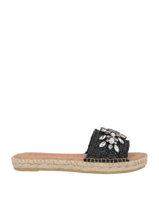 Nila & Nila Black Espadrilles Synthetic Fibers