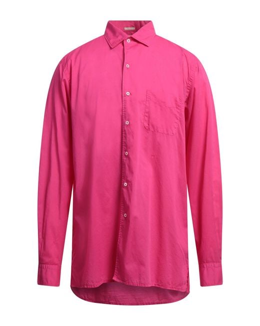 Massimo Alba Pink Shirt for men
