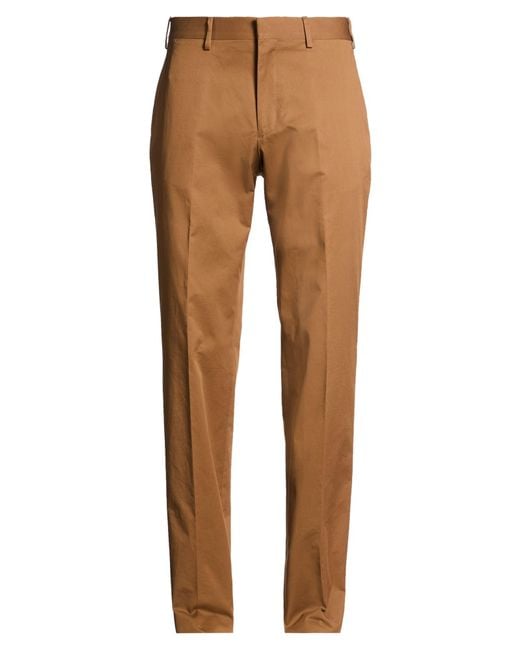 Lardini Natural Pants Cotton, Elastane for men