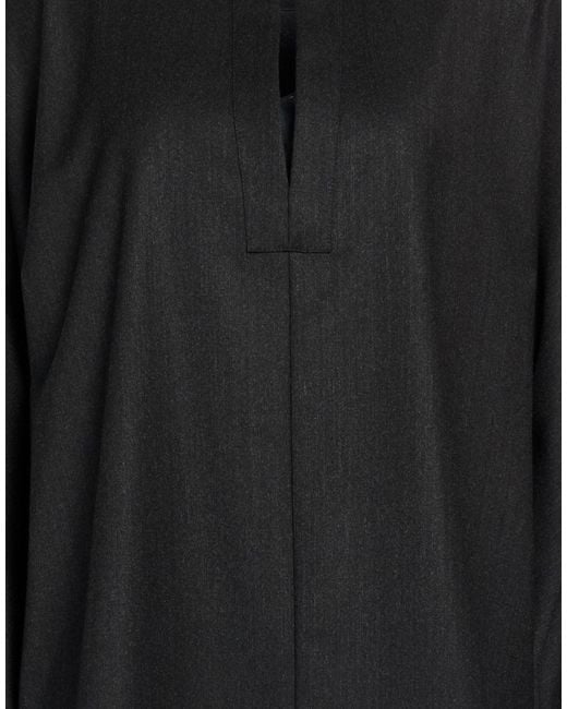 Antonelli Black Top Virgin Wool, Polyester, Viscose, Elastane