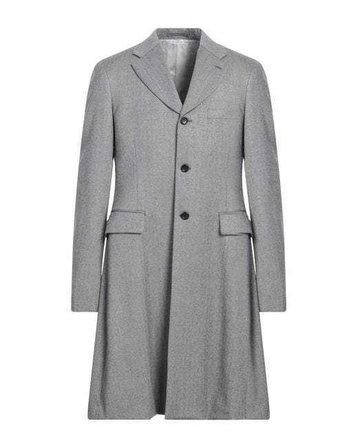 Comme des Garçons Gray Overcoat & Trench Coat for men
