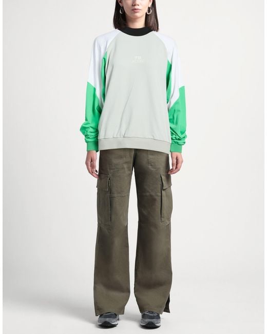 7 DAYS ACTIVE Green Sweatshirts