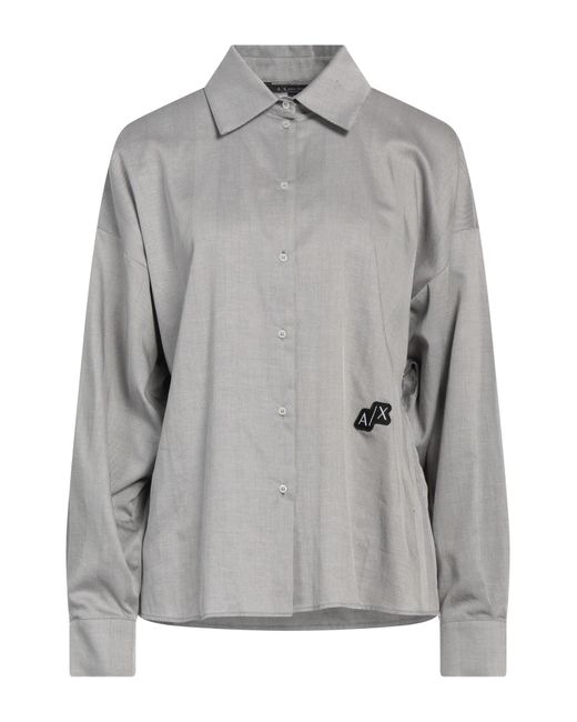 Armani Exchange Gray Shirt