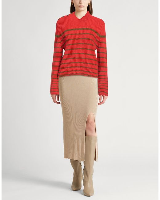 Forte_forte Red Turtleneck