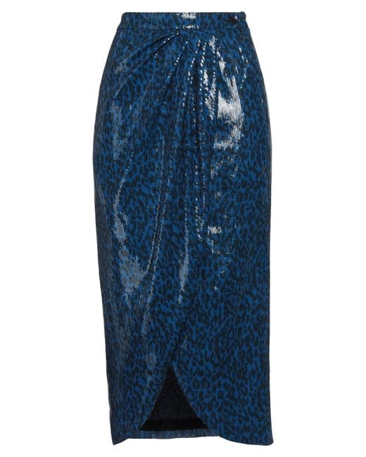 Zadig & Voltaire Blue Midi Skirt