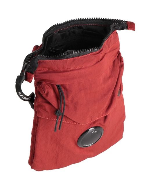 C P Company Red Cross-Body Bag for men