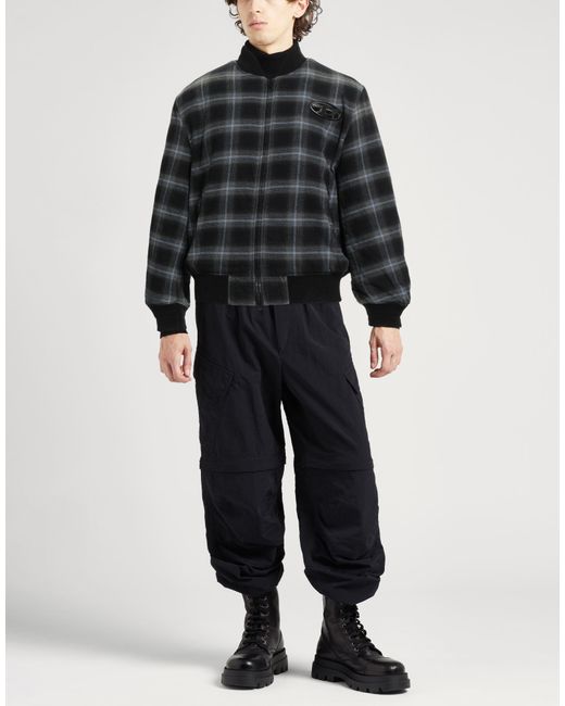 DIESEL Black Jackets for men