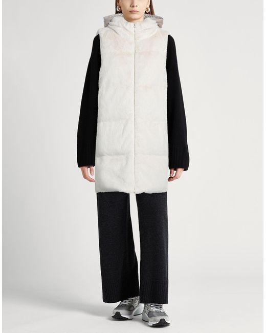 Herno White Shearling & Teddy