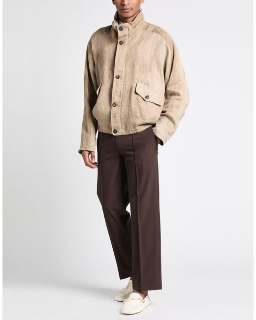 Giorgio Armani Natural Jacket Linen for men