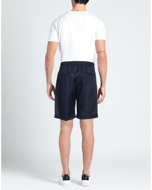Tagliatore Blue Shorts & Bermuda Shorts for men