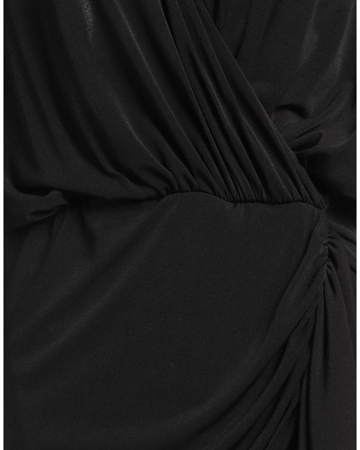Dixie Black Midi Dress Polyester, Elastane
