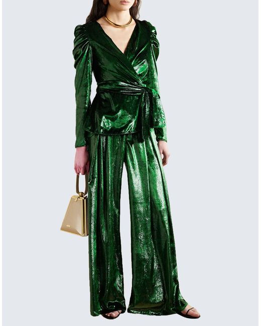 Pantalon PATBO en coloris Green